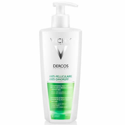 Dercos champu anticaspa seca ds 390ml