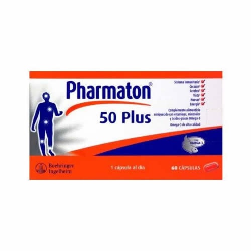 Pharmaton 50 plus (30 capsulas blandas)