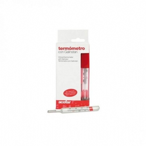 Termometro con galinstan - acofar (1 unidad)