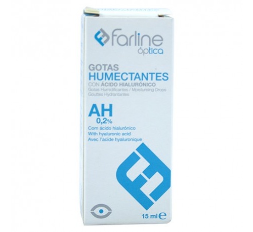 Farline optica gotas humectantes ah 0.2% - gotas oftalmicas esteriles (1 envase 15 ml)