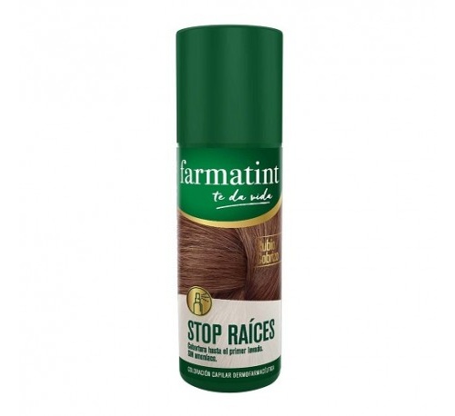 Farmatint stop raices (1 spray 75 ml tono rubio cobrizo)