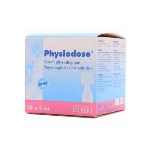 Physiodose suero fisiologico (30 unidades monodosis 5 ml)