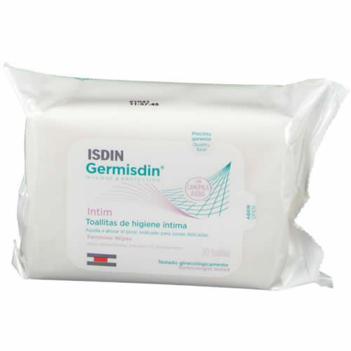 GERMISDIN HIGIENE INTIMA TOALLITAS (20 TOALLITAS)