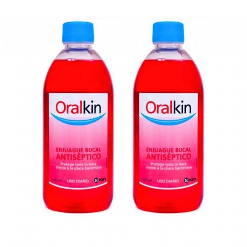 Oralkin enjuague bucal (1 frasco 500 ml)