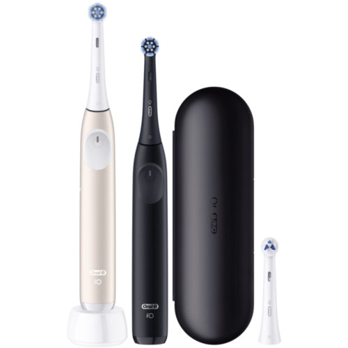 Cepillo dental electrico oral-b io 5 laboratory 2 unidades color rosa negro
