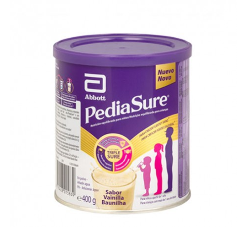 PEDIASURE POLVO 1 LATA 400 g SABOR VAINILLA