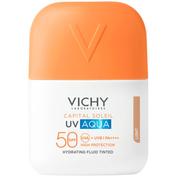 Vv capital soleil uv aqua fluido hidr spf 50+ 50 ml color t claro