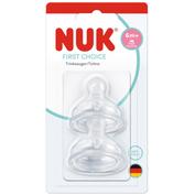 Tetina silicona anticolico nuk first choice+ talla 2 l 2 unidades - nuk first choice+