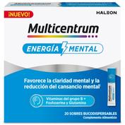 Multicentrum energia mental 20 sobres bucodispersables