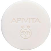 Apivita solid foamy cleanser pastilla limpiadora y desmaquillante 80gr