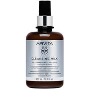 Apivita cleansing milk 3 en 1 cara&ojos desm 300ml 50.65.15.345 (ci)