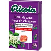 Ricola caramelos sin azucar  1 envase 50 g sabor flor de sauco