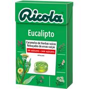 Ricola caramelos sin azucar (1 envase 50 g sabor eucaliptus)