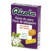 Ricola caramelos sin azucar (1 envase 50 g sabor flor de sauco)
