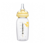 Medela bib leche mater con tetina calma 250ml