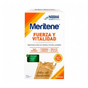 Meritene fuerza y vitalidad batido (15 sobres 30 g sabor cafe descafeinado)