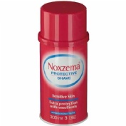 Noxzema protective shave sensitive skin espuma de afeitar (1 envase 300 ml)