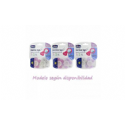 Chupete silicona - chicco physio comfort (niña 16-36 m 2 u)