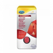 Plantillas uso diario rodilla y talon - scholl in-balance (1 par talla m)