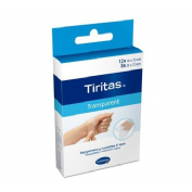Tiritas transparent (20 unidades surtido 2 tamaños)