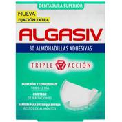 Algasiv almohadillas adhesivas protesis 30 unidades superiores - almohadillas adhesivas protesis
