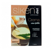 Siken diet crema de pollo (7 sobres 22 g)