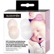 Conchas protectoras + recolectoras suavinex set 6 u - suavinex