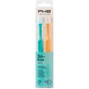Cepillo dental adulto phb time to care so eco 2 unidades medio duplo - phb time to care so eco