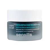 Sensilis resurfacing black peel peeling facial (1 envase 50 g)