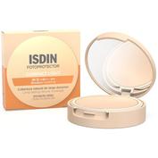 Fotoprotector isdin compact spf 50  1 envase 10 g color light - maquillaje compacto oil-free