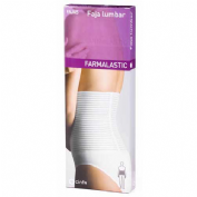 Faja abdominal multibanda monofilamento farmalastic 1 unidad talla extra grande color blanco - farma