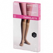 Media corta (a-d) compresion normal - farmalastic puntera cerrada (2 unidades talla mediana color ne