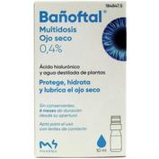 Bañoftal multidosis ojo seco 0.4%  1 envase 10 ml