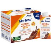 Meritene fuerza y vitalidad drink  6 botellas 180 ml sabor chocolate
