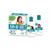 Filvit kit tratamento total locion + champu (2 envases 100 ml kit)