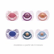 CHUPETE SILICONA T - SUAVINEX PREMIUM FISIOLOGICO (+4 M)