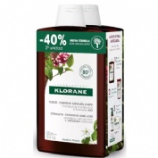 Klorane champu quinina 2x400ml