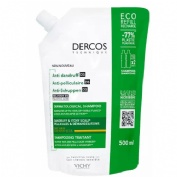 Dercos champu anticaspa ds cabello seco  1 bolsa 500 ml