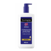 Neutrogena hidratacion profunda aceite en locion (1 envase 400 ml pack promocional)