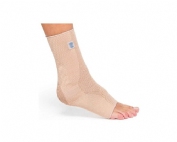 Tobillera elastica - prim aqtivo skin con almohadillas maleolares (1 unidad talla s)