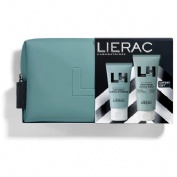 Lierac gel hidratante energizante + gel de ducha cofre navidad 2026 hombre