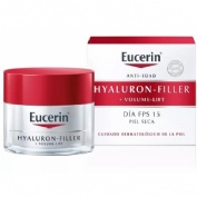 Eucerin hyaluron filler volume lift - crema de dia fps15 piel seca (1 envase 50 ml)