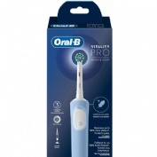 Cepillo dental electrico recargable - oral-b vitality pro (1 unidad + 2 recambios color lila)