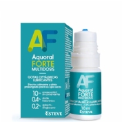 Aquoral forte multidosis - gotas oftalmicas lubricantes esteriles (1 envase 10 ml)