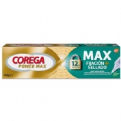 Corega max fijacion + sellado (1 envase 40 g sabor menta)