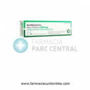 ACETILCISTEINA KERN PHARMA 600 mg COMPRIMIDOS EFERVESCENTES, 20 comprimidos