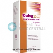 DALSY 20 mg/ml SUSPENSION ORAL , 1 frasco de 150 ml