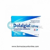 DOLALGIAL CLONIXINO LISINA 125 mg COMPRIMIDOS RECUBIERTOS , 20 comprimidos