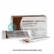 MAGNESIA LAINCO 2,4 g SUSPENSION ORAL, 14 sobres de 12 ml