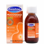 INISTON MUCOSIDAD 20mg/ml SOLUCION ORAL SABOR MENTA , 1 frasco de 150 ml